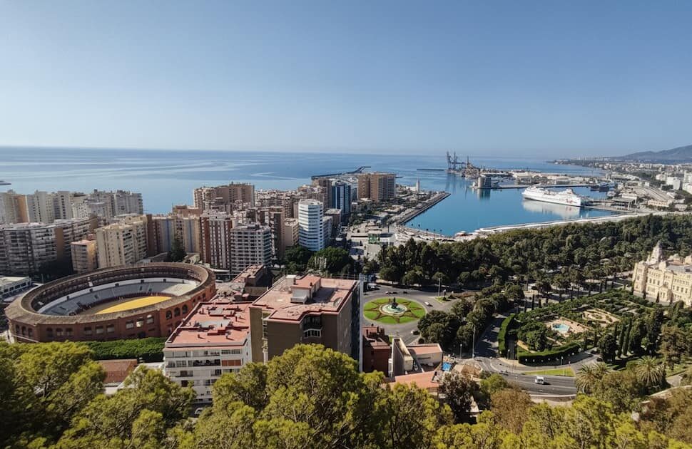 mirador gibralfaro Málaga
