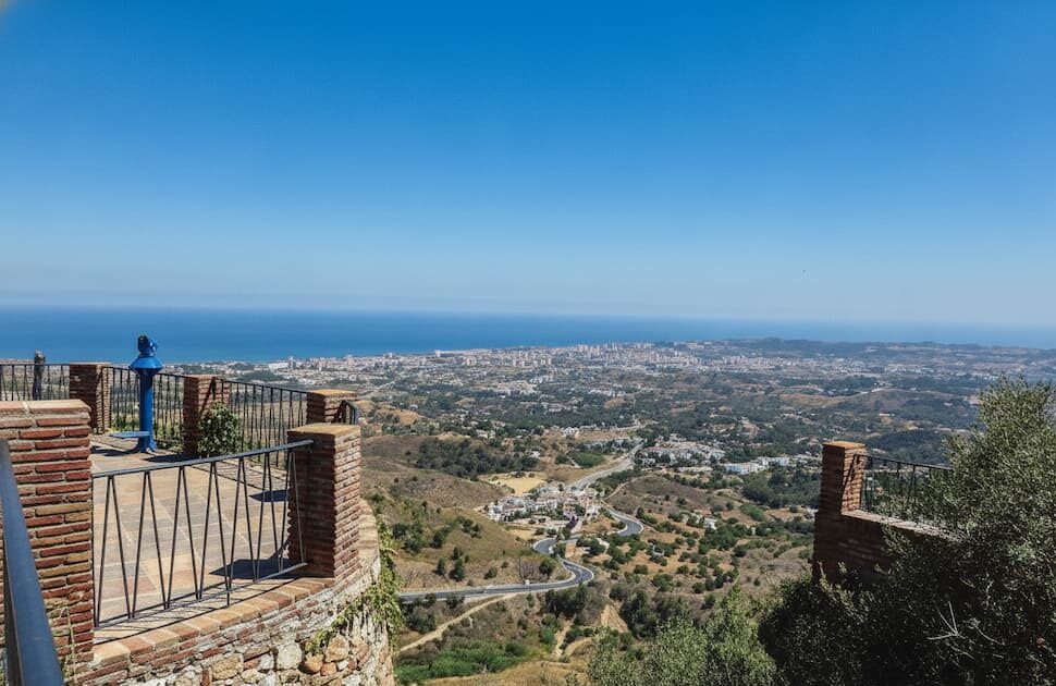 mirador muralla de Mijas