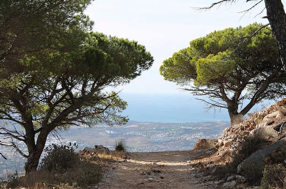 ruta cruz de la misión Mijas