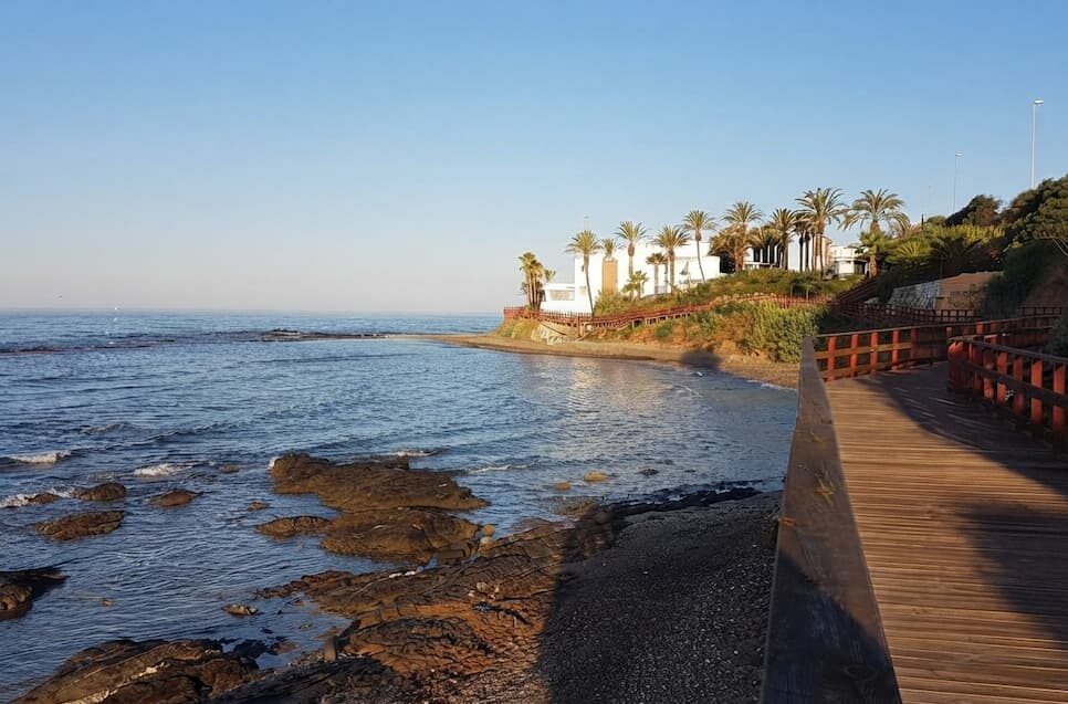 senda litoral Mijas